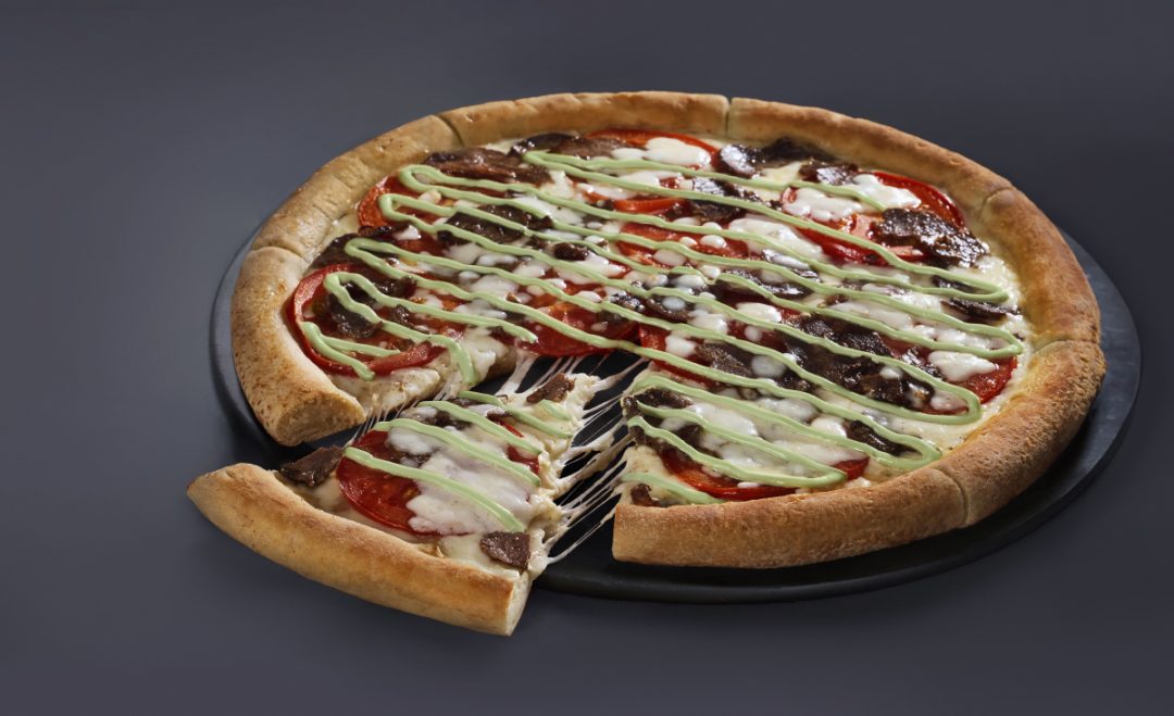 pizza churrasquito en papa johns